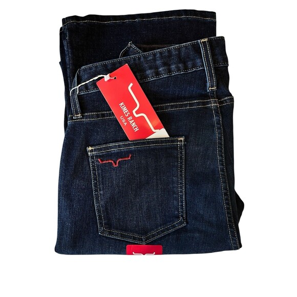 Kimes Ranch Jeans Chloe NWT Tag 14/30 Womens Mid Rise Bootcut 2405 - Picture 1 of 4